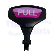 Load image into Gallery viewer, Icetro Tap Handle Black with Pink Pull Label
