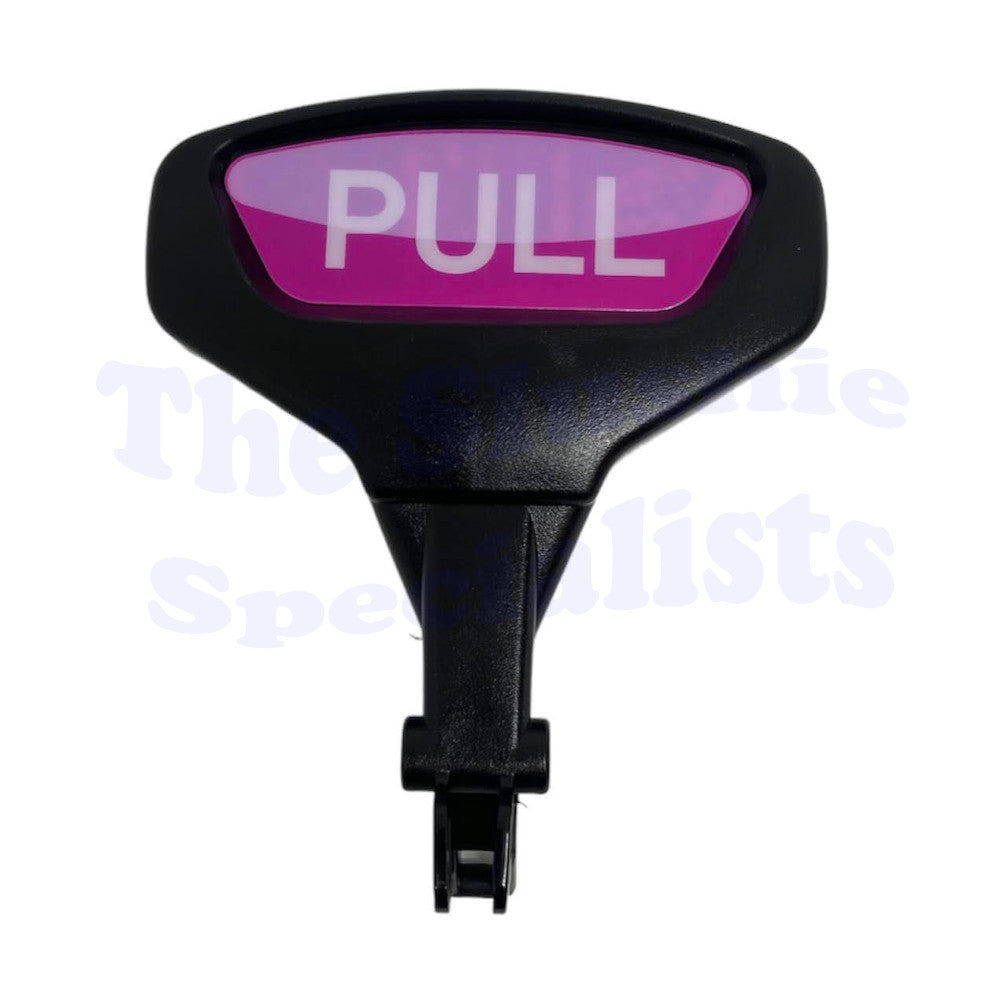 Icetro Tap Handle Black with Pink Pull Label